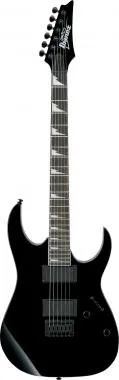 Ibanez GRG121DX-BKF típusú 6 húros elektromos gitár, fekete színben
