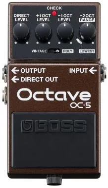 BOSS OC-5 Polifónikus gitár/basszus oktávpedál
