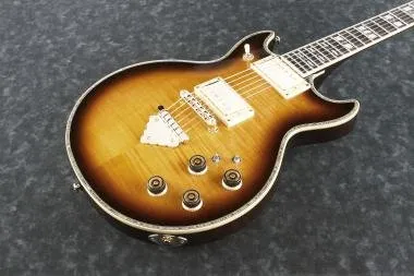 Ibanez AR420-VLS elektromos gitár, SG forma, Super 58 hangszedők, Violin Sunburst színben