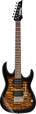 Ibanez GRX70QA-SB elektrická kytara, ST model
