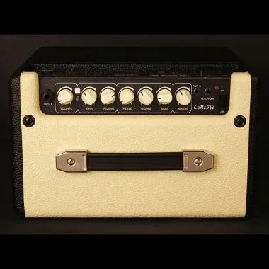 Cort Co-CM15R-BK gitárerősítő zengetővel, 15 Watt, fekete
