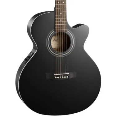 Cort Co-SFX-ME-BKS akusztikus gitár EQ-val, matt fekete