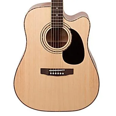 Cort Co-AD880CE-NAT akusztikus gitár elektronikával, natúr
