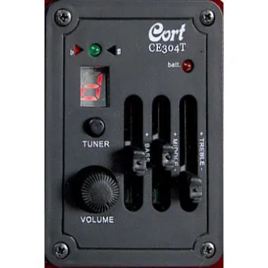 Cort Co-AD880CE-NAT akusztikus gitár elektronikával, natúr
