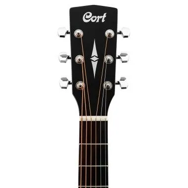 Cort AD810E-BKS akusztikus gitár elektronikával, matt fekete