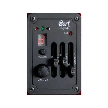 Cort AD810E-BKS akusztikus gitár elektronikával, matt fekete