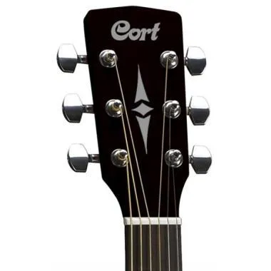 Cort Co-AF510-BKS akusztikus folkgitár, matt fekete
