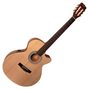 Cort Co-CEC-1-OP klasszikus gitár elektronikával, matt natúr