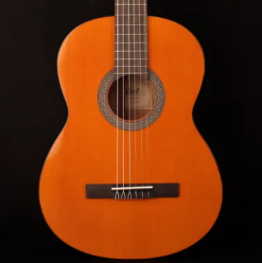 Cort Co-AC100DX-YT klasszikus gitár deluxe, sárga árnyalatú
