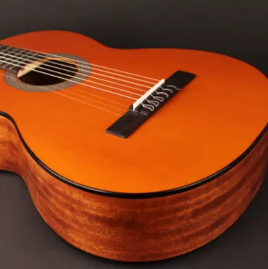 Cort Co-AC100DX-YT klasszikus gitár deluxe, sárga árnyalatú