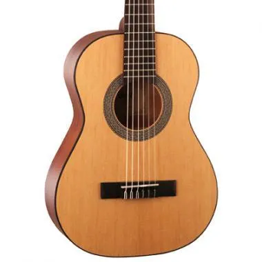 Cort Co-AC50-OP with bag klasszikus gitár, 1/2-es, matt natúr, tokkal