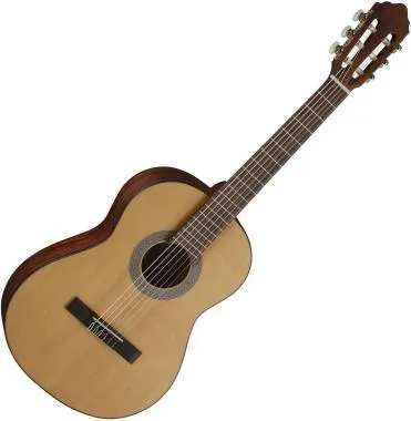Cort Co-AC70-OP with bag klasszikus gitár, 3/4-es, matt natúr, tokkal