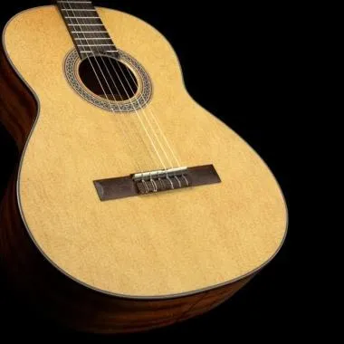 Cort Co-AC70-OP with bag klasszikus gitár, 3/4-es, matt natúr, tokkal