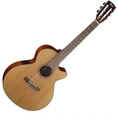 Cort CEC-5-NAT klasszikus gitár elektronikával, natúr
