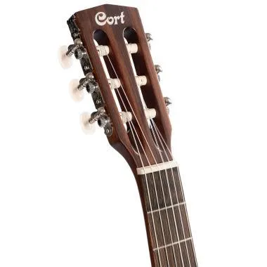 Cort Co-CEC-3-NS klasszikus gitár elektronikával, matt natúr