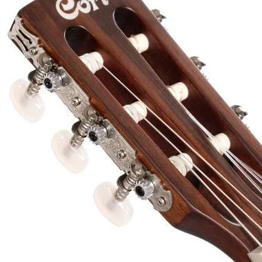 Cort Co-CEC-3-NS klasszikus gitár elektronikával, matt natúr