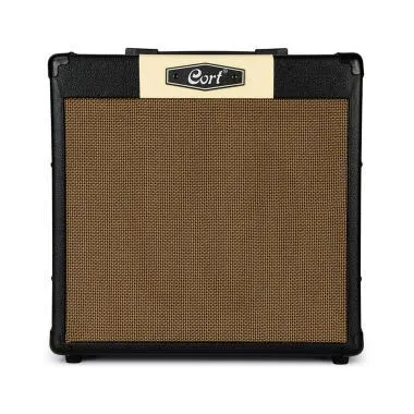 Cort Co-CM30R-BK gitárerősítő zengetővel, 30 Watt, Bluetooth, fekete