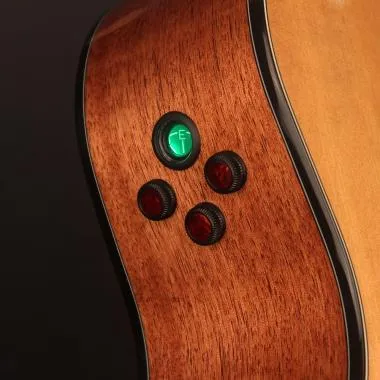 Cort Co-Gold-A6 with case akusztikus gitár, All solid