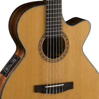 Cort Co-CEC-7-NAT klasszikus gitár elektronikával, natúr