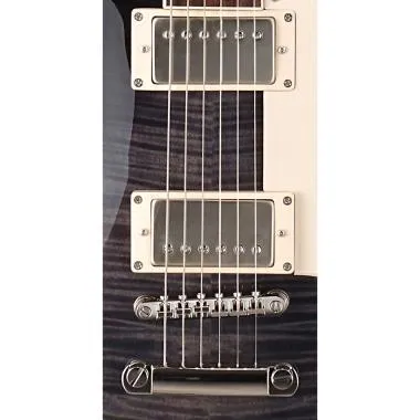 Cort Co-CR250-TBK Les Paul típusú elektromos gitár, áttetsző fekete