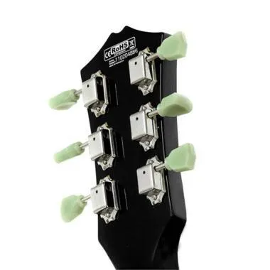 Cort Co-CR250-TBK Les Paul típusú elektromos gitár, áttetsző fekete