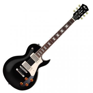 Cort elektrická kytara, Les Paul, 6 strun, pravák, černá