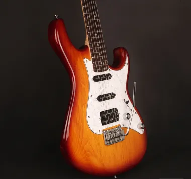 Cort Co-G250-TAB el.gitár, hársfa test, Bluebucker PU, tob.sunburst