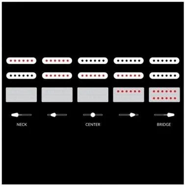 Cort G260CS-OW elektromos gitár, fehér