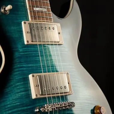 Cort Co-CR250-DBB Les Paul típusú eleltromos gitár, kék burst