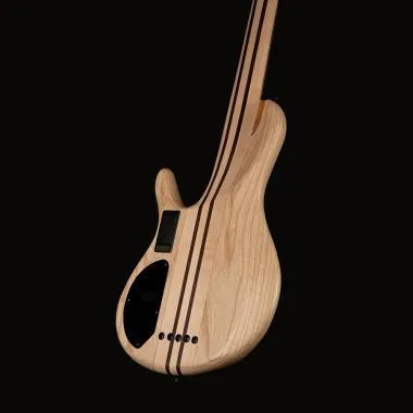 Cort Co-A5Plus-SC-AOP with case el.basszusgitár, borostyán natúr