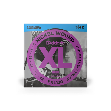 D'Addario IM elektrické kytarové struny, niklované, 09-42