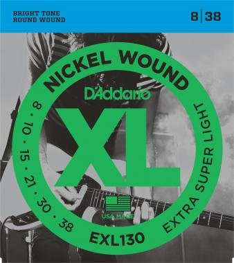 D'Addario IM kytarové struny, niklové, 08-38