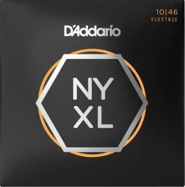 D'Addario NYXL1046 elektromos gitárhúr, nickel wound, New York XL, 10-46