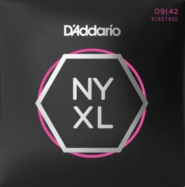 D'Addario NYXL0942 elektromos gitárhúr, nickel wound, New York XL, 09-42