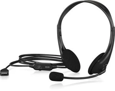 Behringer HS20 fejhallgató, forgatható mikrofon, USB
