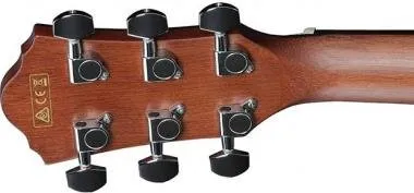 Ibanez AEWC11-DVS elektroakusztikus gitár dark violin sunburst színben. Beépített elektronika és hangoló.