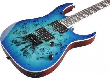 Ibanez GRGR221PA-AQB elektromos gitár, aqua burst színben