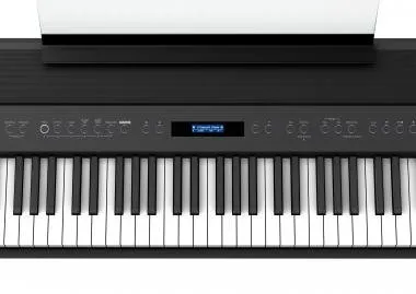 Roland FP-90X-BK digitális zongora 4 hangszórós, mikrofon bemenet - állvány nélkül - fekete