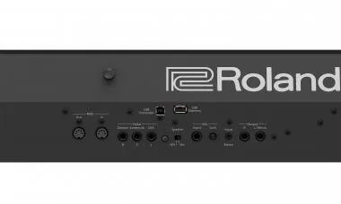 Roland FP-90X-BK digitális zongora 4 hangszórós, mikrofon bemenet - állvány nélkül - fekete