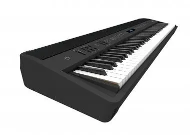 Roland FP-90X-BK digitális zongora 4 hangszórós, mikrofon bemenet - állvány nélkül - fekete