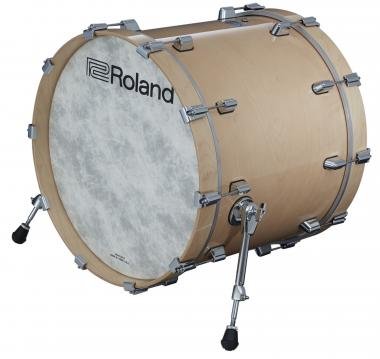 Roland V-Drums elektrická basová bicí 22, lakovaný přírodní povrch