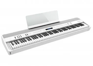 Roland FP-90X-WH digitális zongora 4 hangszórós, mikrofon bemenet - állvány nélkül - fehér