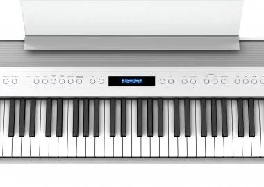 Roland FP-60X-WH digitális zongora 2 hangszórós, mikrofon bemenet - állvány nélkül - fehér