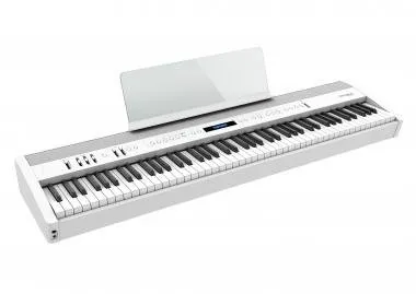 Roland FP-60X-WH digitális zongora 2 hangszórós, mikrofon bemenet - állvány nélkül - fehér