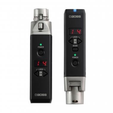 BOSS XLR-XLR mikrofonní kabel, bezdrátový systém pro dynamické mikrofony