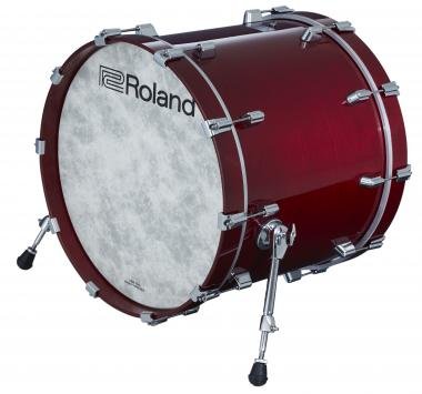 Roland V-Drums elektrická basová bicí 22, lakovaná třešňová barva