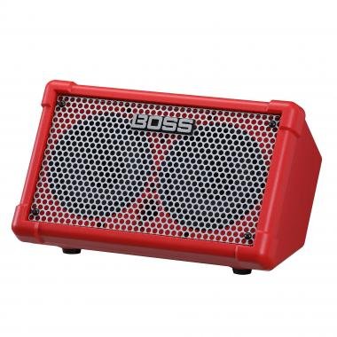 BOSS Cube Street 2 přenosný, bateriový, Bluetooth zesilovač - červený