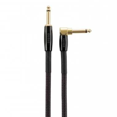 BOSS BIC-P18A 18ft / 5,5m jack-jack kábel egyenes-pipa TR 6,3mm, prémium minőségű hangszerkábel
