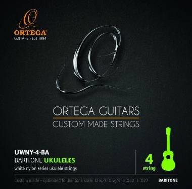 Ortega bariton ukulele struny
