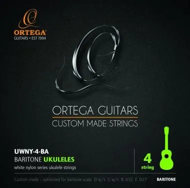Ortega UWNY-4-BA bariton ukulele húr